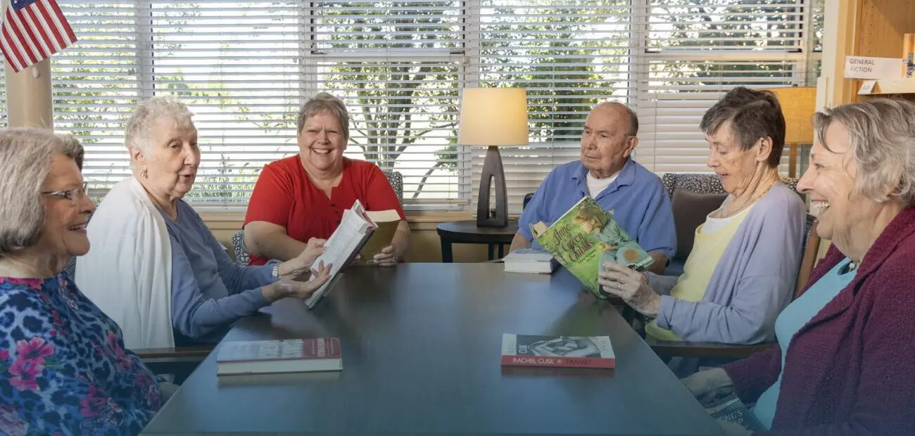 senior book club